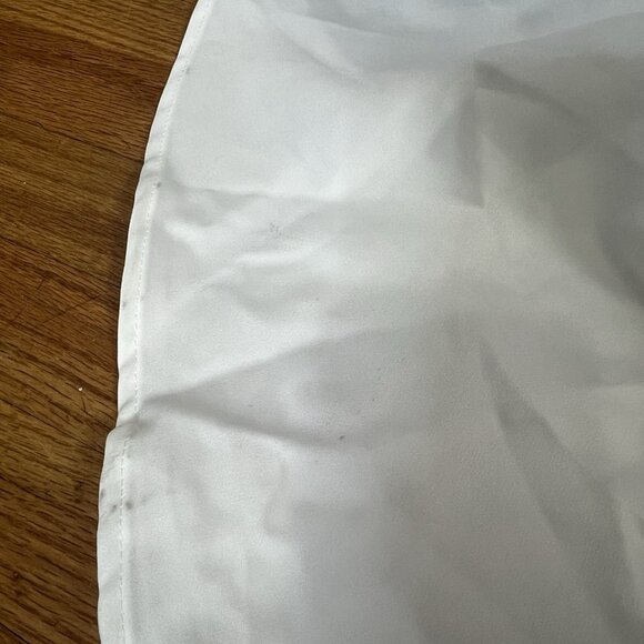 Lulus Wedding Dress Gown Eternal Gratitude White Strapless Maxi Sheer Back Large - Picture 9 of 13